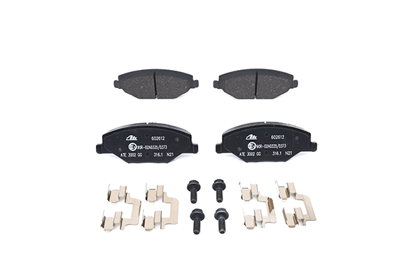 Brake pad set 13.0460-2612.2 ATE 6RU 698 151 A AUDI, SKODA, SEAT, PORSCHE