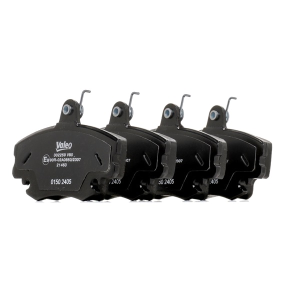 VALEO | Pastilla sin sensor de desgaste, Eje delantero, Chapa antichirridos 302259 RENAULT Twingo I Hatchback 1997 baratos online