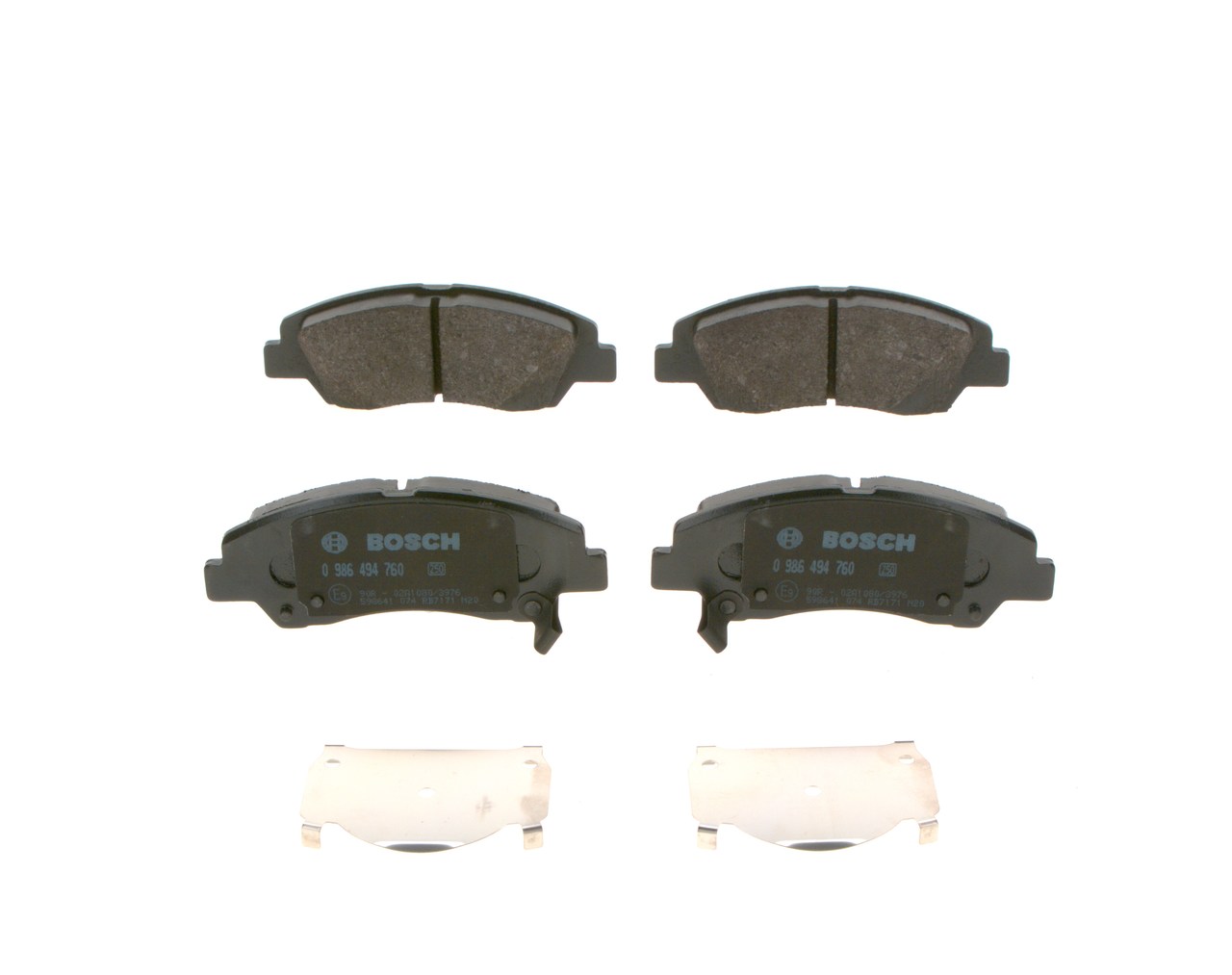 BOSCH 0 986 494 760 Bremsbelagsatz HYUNDAI i10 II Schrägheck (IA, BA)