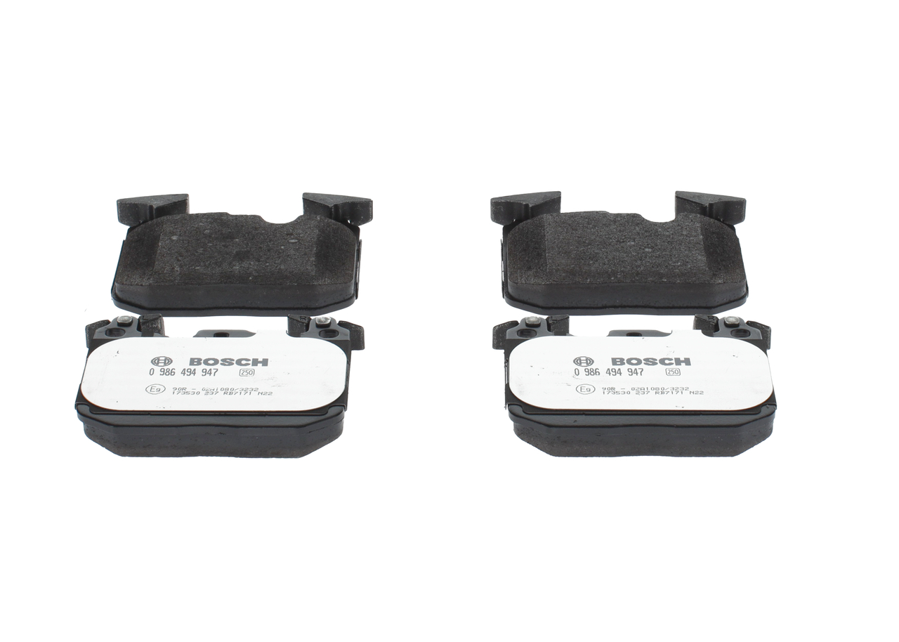 OEM-nummer 34 11 2 284 765 - Remblokken 0 986 494 947 BMW, ALFA ROMEO