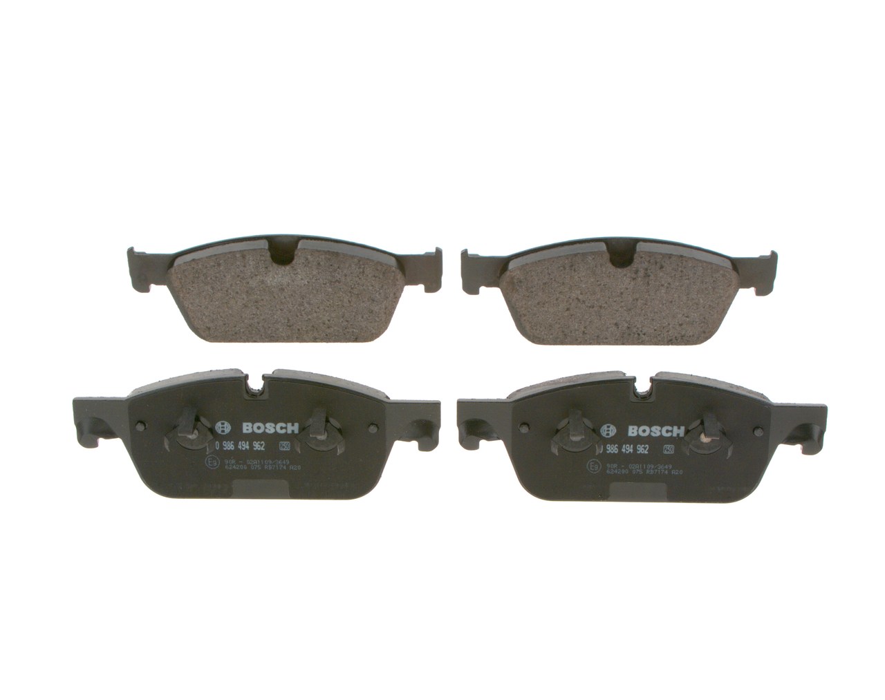 Numéro OEM 007 420 79 20 - Plaquettes de frein 0 986 494 962 MERCEDES-BENZ