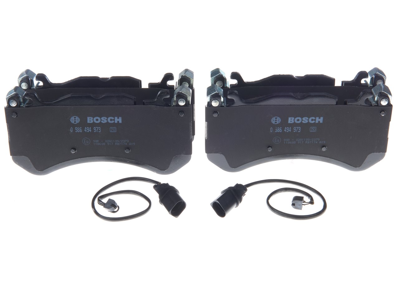 Número OEM 4F0 698 151 H - Juego de pastillas de freno 0 986 494 973 MERCEDES-BENZ, SEAT, AUDI, SKODA