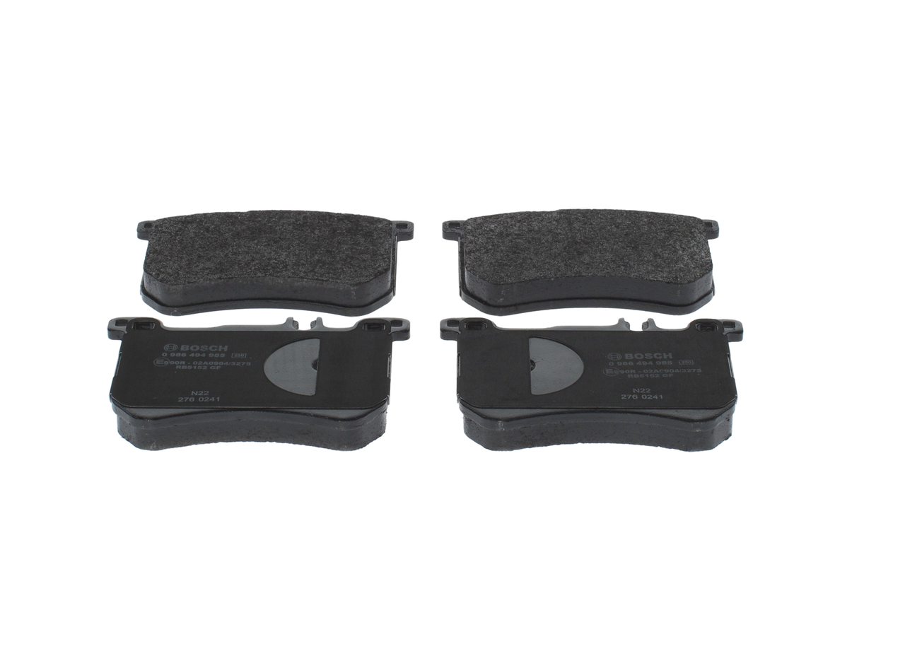 OEM-Nummer 006 420 49 20 - Bremsbeläge 0 986 494 985 MERCEDES-BENZ