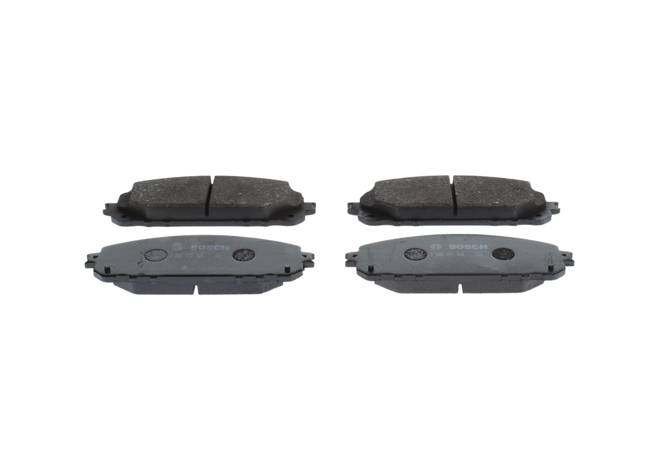 Número OEM 6822 7573 AD - Juego de pastillas de freno 0 986 495 404 JEEP, CHRYSLER