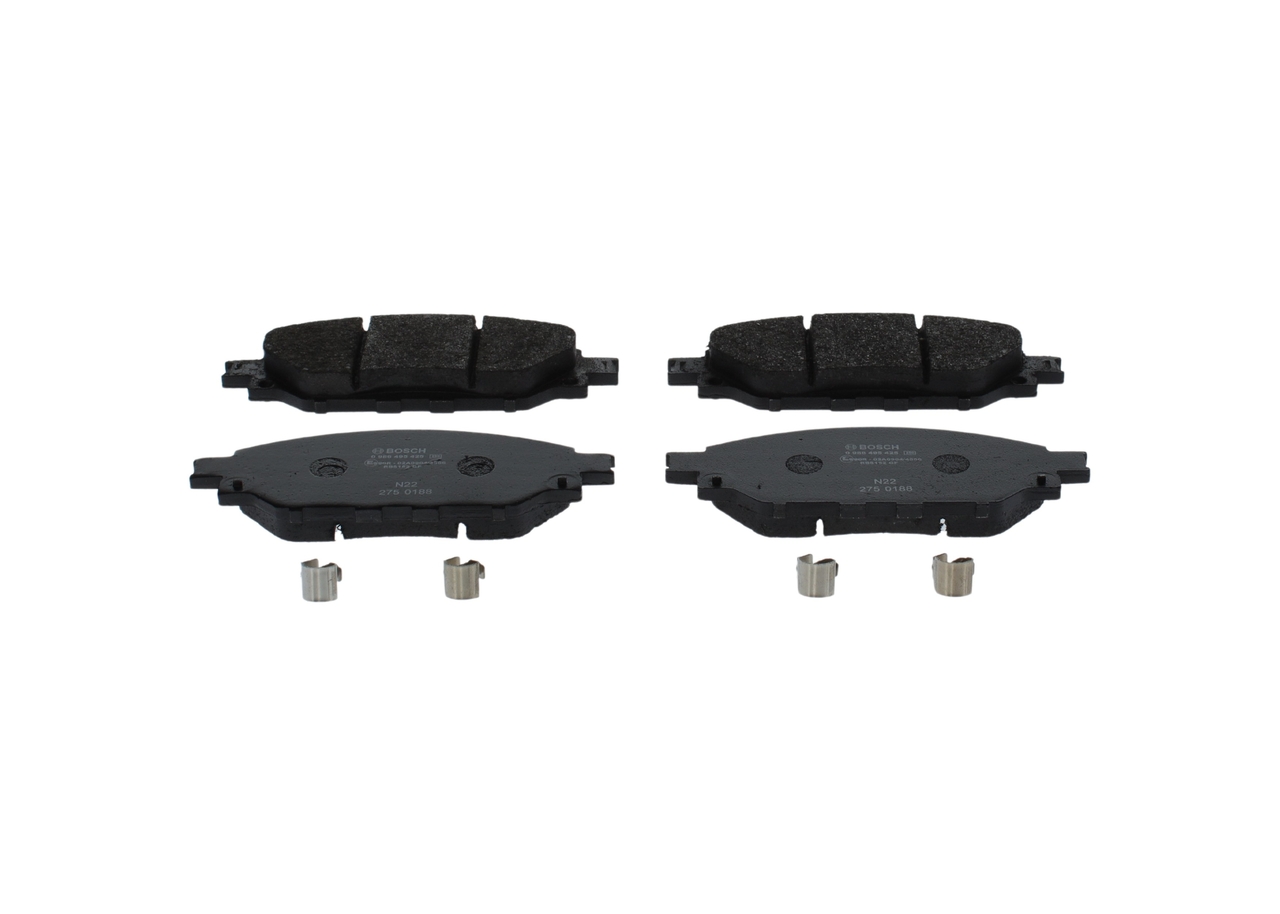 OEM-Nummer 04465 0K 350 - Bremsbeläge 0 986 495 425 TOYOTA, LEXUS, SATURN