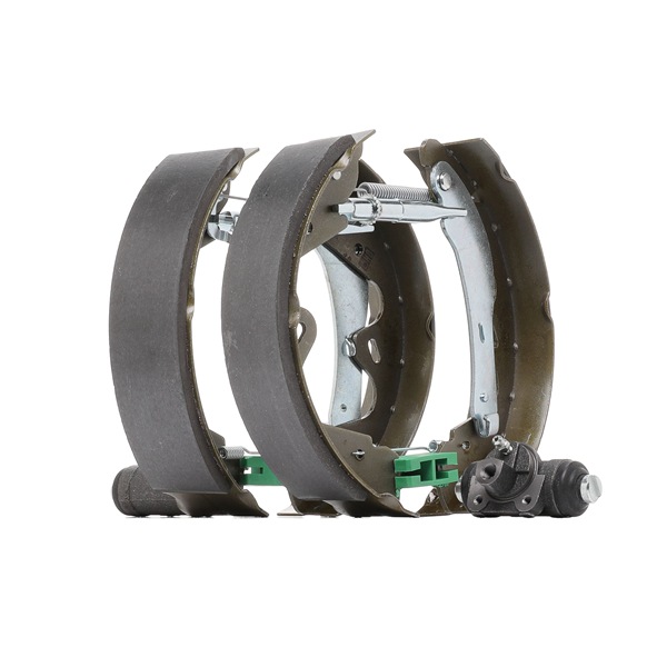 BS1179K3 QUINTON HAZELL brake shoe set with wheel brake cylinder, with mounting manual