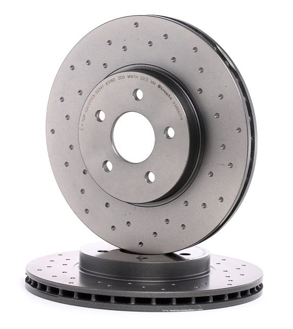 OEM nummer C2S 52091 - Bremseskive 09.8665.1X FORD, JAGUAR