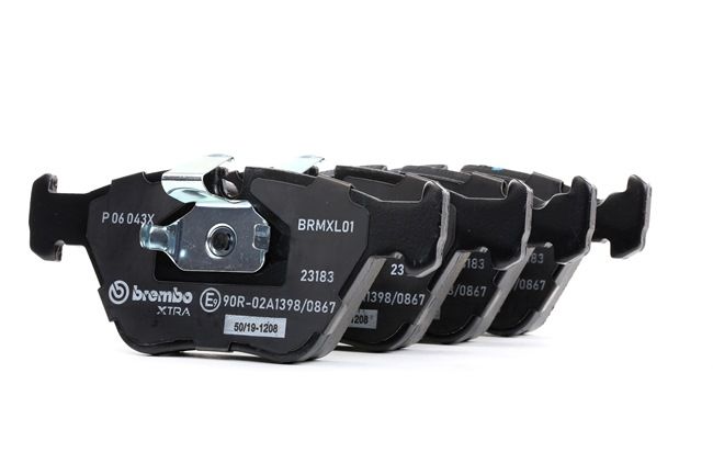 BREMBO | Jogo de pastilhas para travão de disco preparado para indicador de aviso de desgaste, com chapa anti-ruído, sem acessórios P 06 043X ROVER Maestro Hatchback 1992 baratos online