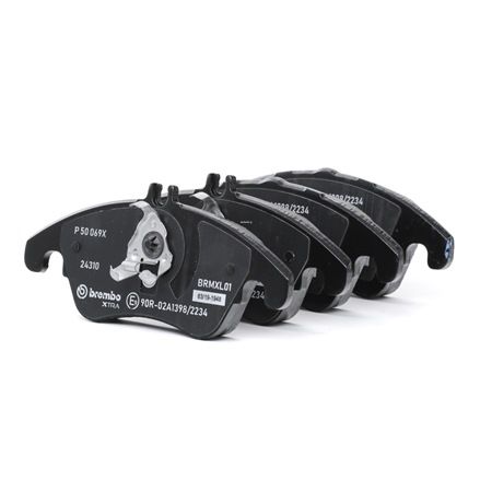 Numéro OEM A 005 420 16 20 - Plaquettes de frein P 50 069X MERCEDES-BENZ