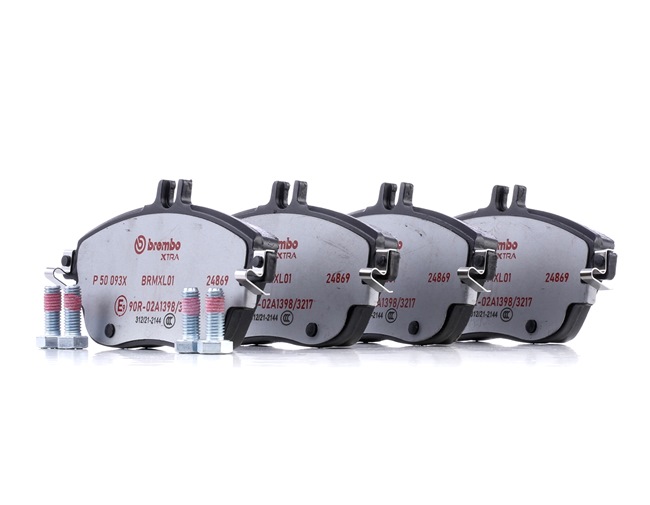 BREMBO P 50 093X Bremsbelagsatz MERCEDES-BENZ B-Klasse (W246, W242)