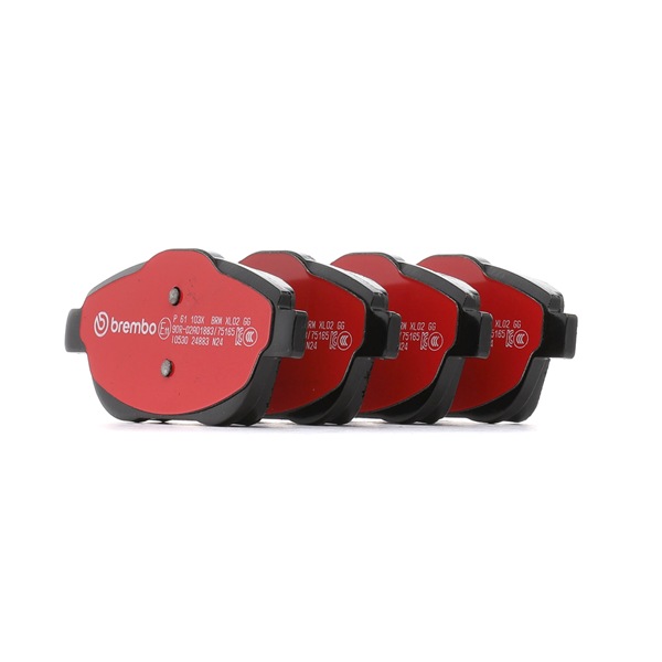 Freins JEEP Avenger I (J2): Plaquettes de frein BREMBO P 61 103X