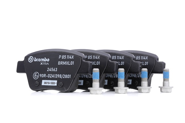 Número OEM 8P0 098 601 P - Juego de pastillas de freno P 85 114X SEAT, AUDI, HONDA, SATURN