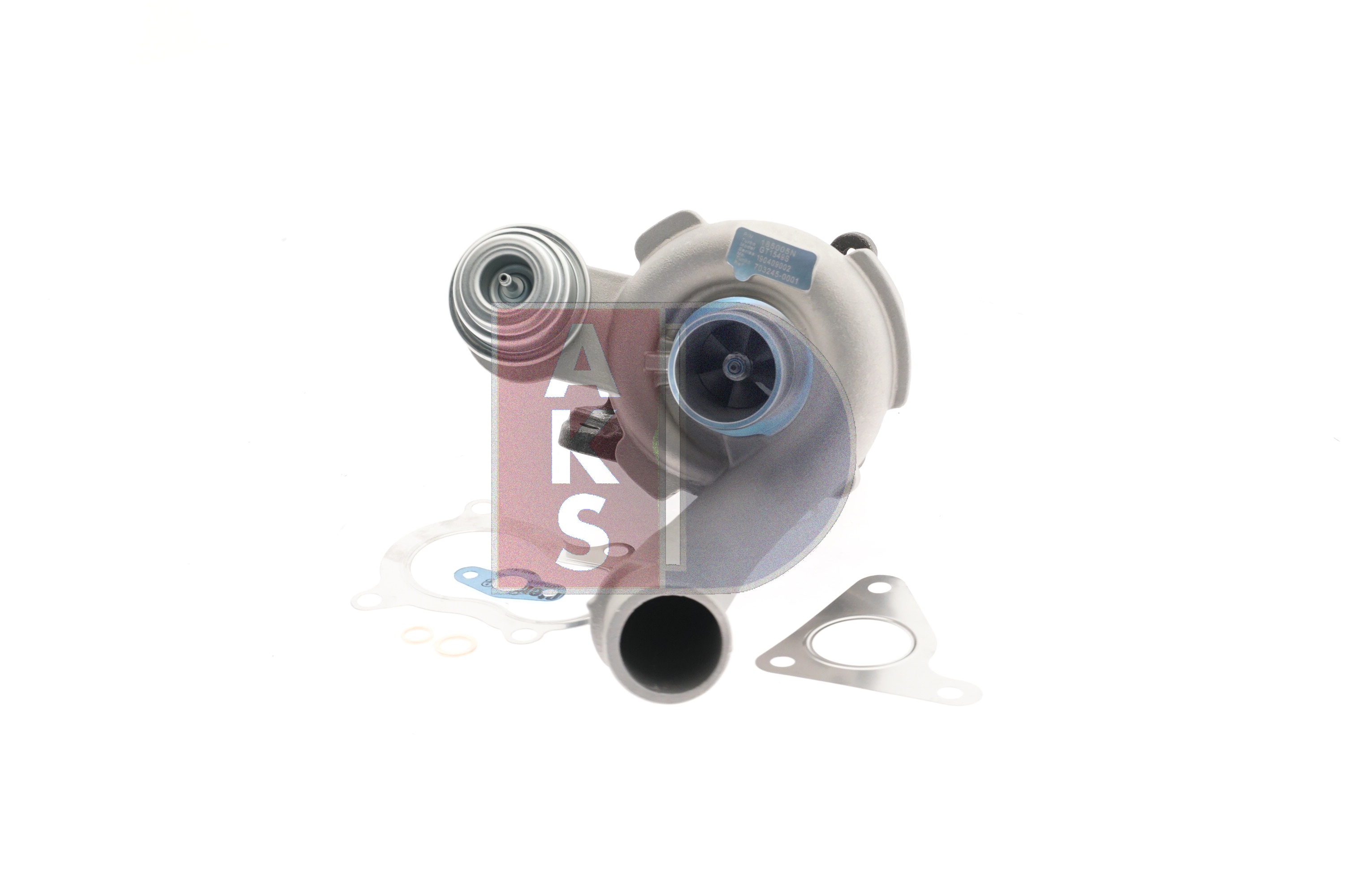 Turbolader 185005N AKS DASIS RENAULT Scénic I (JA0/1, FA0) 1.9 dTi 2002 80 hk