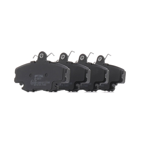 Kit pastiglie freni BP-09870 OPTIMAL RENAULT Clio II Hatchback (BB, CB) 1.4 (B/CB0C, B/CB0S) 2001 75 CV