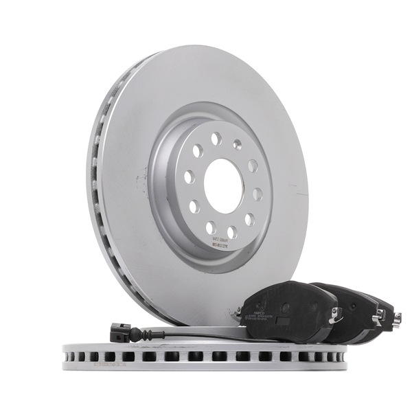 MAPCO | Dischi e pastiglie freni Assale anteriore, Tipo disco freno: ventilato, Con contatto segnalazione usura 47633HPS Volkswagen Tiguan II (AD1) 2016 economici online