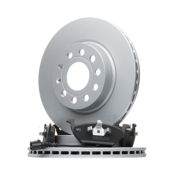 MAPCO | Pastiglie e dischi freni Assale anteriore, Tipo disco freno: ventilato, Con contatto segnalazione usura 47832HPS Volkswagen Golf VI Hatchback (5K1) 2013 economici online