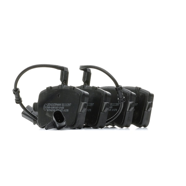 Número OEM 4H0 698 451 L - Juego de pastillas de freno B111397 SEAT, AUDI, SKODA, PORSCHE