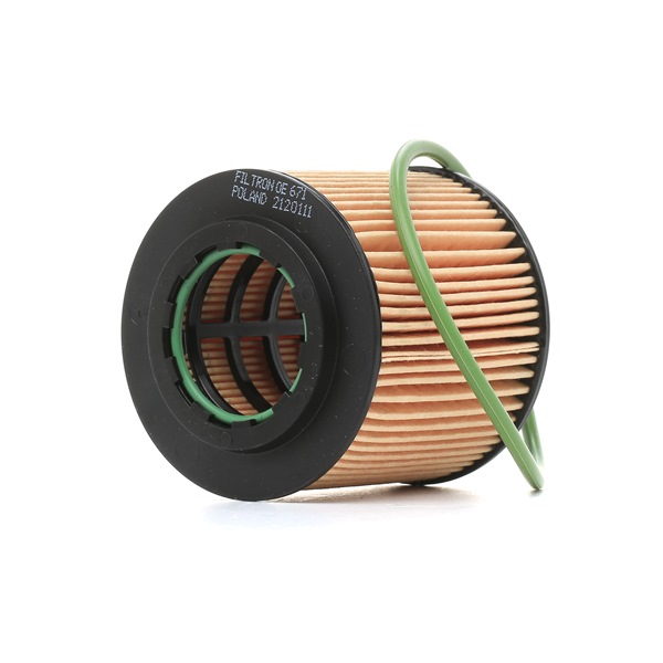 Número OEM 03D 115 466 B - Filtro de óleo OE 671 VW, AUDI, SEAT, SKODA