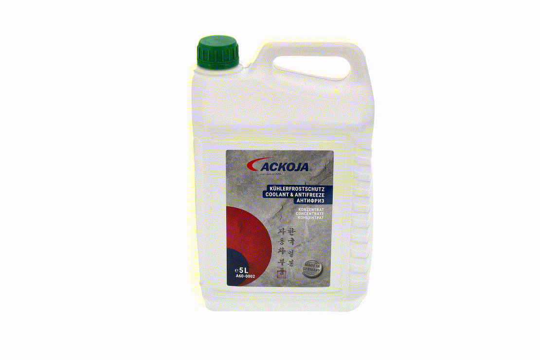 Liquide de refroidissement Recommandations du fabricant: FL22 Coolant A60-0002 ACKOJA acheter en ligne