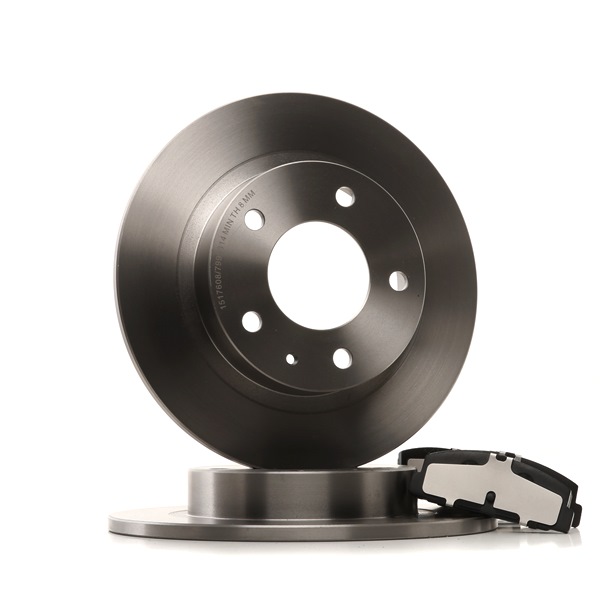 Número OEM GGYM-26-48ZA 9C - Kit de discos de freno y pastillas 3405B0362 MAZDA, MERCURY