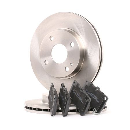 Número OEM DCY0 33 23ZB - Kit de discos de freno y pastillas 3405B0373 CITROËN, KIA, MAZDA, MERCURY