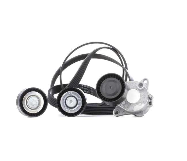 Número OEM 001 993 34 96 - Juego de correas trapeciales poli V 529 0321 10 MERCEDES-BENZ