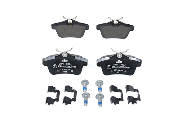 Número OEM 16 23 180 880 - Juego de pastillas de freno 13.0470-2761.2 PEUGEOT, CITROËN, OPEL, DS