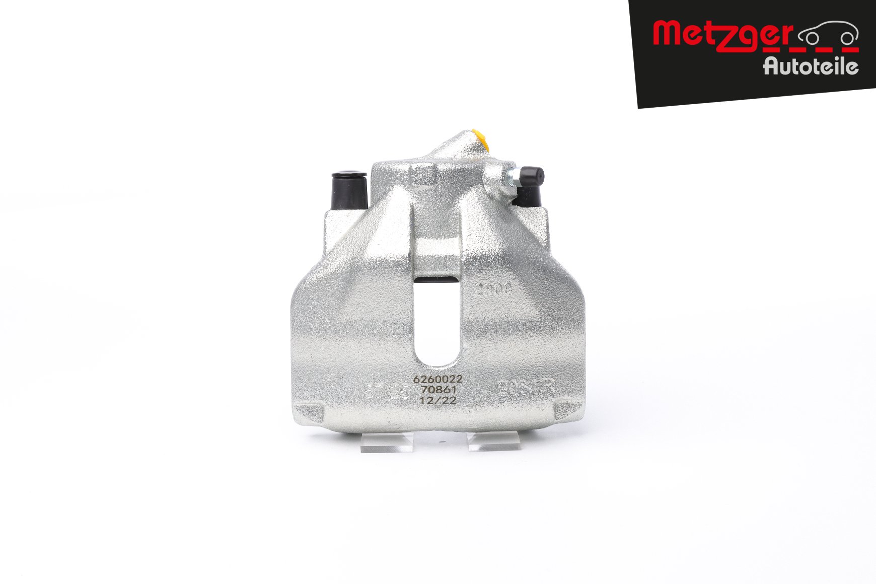 Brake caliper 6260022 METZGER 8E0 615 124 A AUDI, SKODA, SEAT, PORSCHE, ISUZU