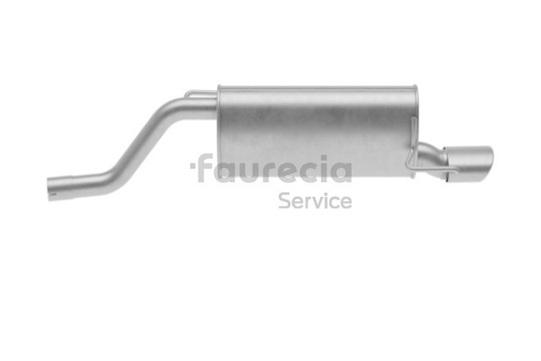 Faurecia FS01299 exhaust silencer ALFA ROMEO MiTo (955) 1.3 MultiJet (955AXP1A, 955AYC1A) 95hp 2011