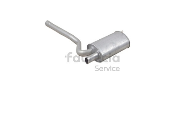 Numer OEM 8D0 253 409 AB - Tłumik srodkowy FS03133 AUDI, SKODA, SEAT