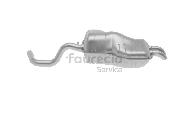 Número OEM 1M6.253.609 M - Panela de escape traseira FS03153 VW, AUDI, SEAT, SKODA