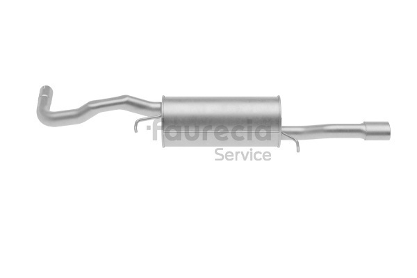 Endtopf FS03168 Faurecia AUDI A4 B5 Avant (8D5) 1.8 1995 115 PS