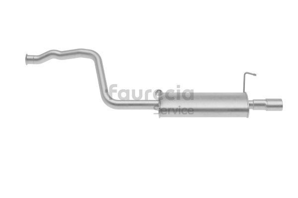 Número OEM 8A0 253 609 M - Panela de escape traseira FS03212 VW, AUDI, SEAT, SKODA