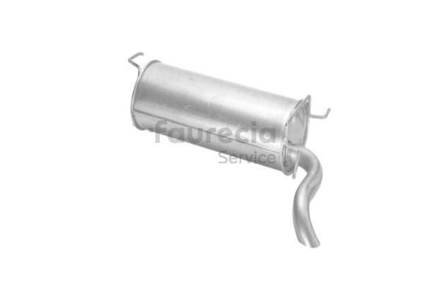 Panela de escape traseira FS15005 Faurecia CITROËN AX Hatchback 1.0 E 1988 41 cv