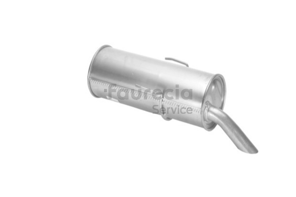 Número OEM 1726-KC - Panela de escape traseira FS15162 PEUGEOT, CITROËN