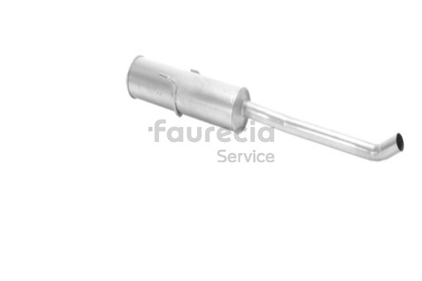 Faurecia FS15195 silencieux avant FIAT Scudo I Break (220) 2.0 JTD 109CV 2004