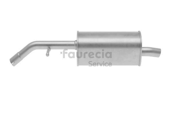 OEM nummer 1726 NQ - Bakre eksospotte FS15246 PEUGEOT, CITROËN
