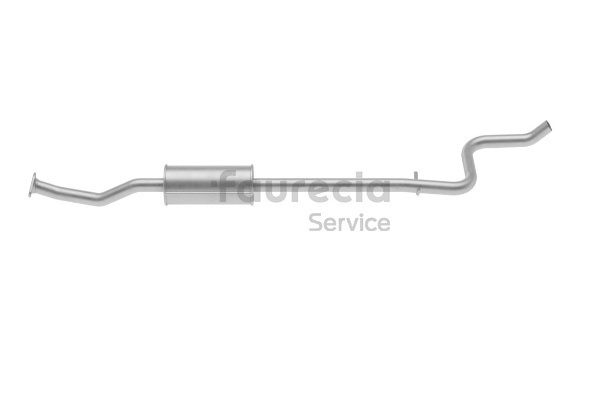Numer OEM 1717 S1 - Tłumik przedni FS15249 PEUGEOT, CITROËN, DS