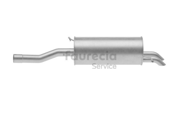 Numer OEM 1726-XC - Tłumik końcowy FS15285 PEUGEOT, CITROËN, DS