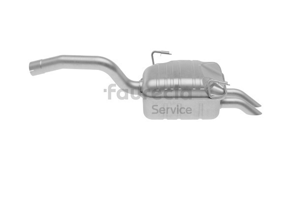 Auspuff-Endtopf FS15290 Faurecia FIAT Ulysse II (179) 2.0 JTD 2002 109 PS