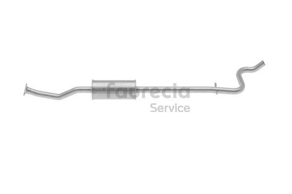 Silenziatore anteriore FS15323 Faurecia CITROËN C2 Hatchback (JM) 1.4 16V 2007 90 CV