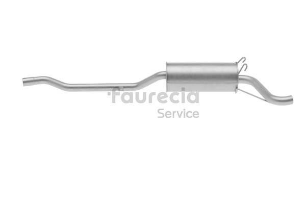 Numer OEM 9600.1963 - Tłumik końcowy FS15377 PEUGEOT, CITROËN