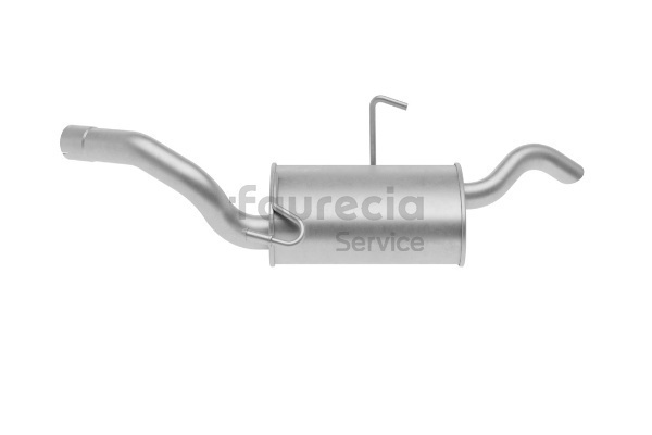 Faurecia FS15385 pot d'échappement FIAT Scudo I Break (220) 2.0 JTD 94CV 2005