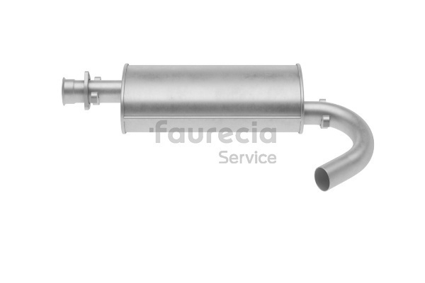 Faurecia FS15391 middle silencer PEUGEOT Boxer Platform / Chassis (230) 2.5 TDI 107hp 2002