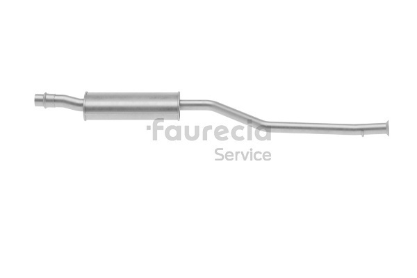 Numer OEM 1717 AH - Tłumik srodkowy FS15438 PEUGEOT, CITROËN, DS