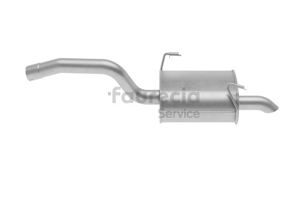 Auspuff-Endtopf FS15507 Faurecia FIAT Ulysse II (179) 2.0 JTD 2004 109 PS