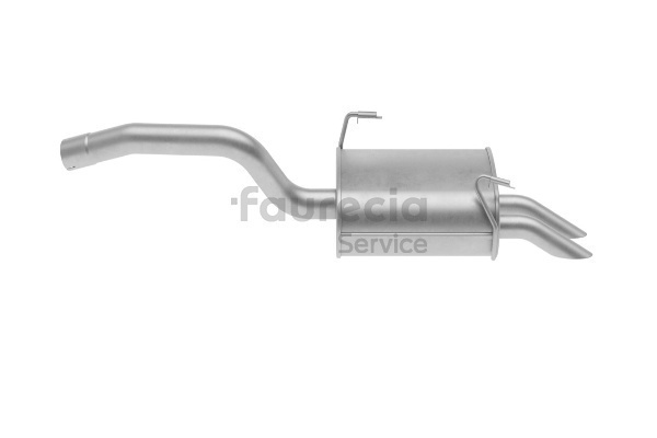 Auspuff-Endtopf FS15511 Faurecia FIAT Ulysse II (179) 2.0 JTD 2002 109 PS