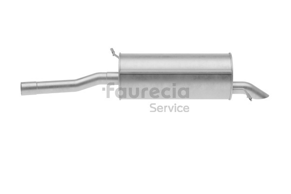 Número OEM 1726-XF - Panela de escape traseira FS15576 PEUGEOT, CITROËN, DS