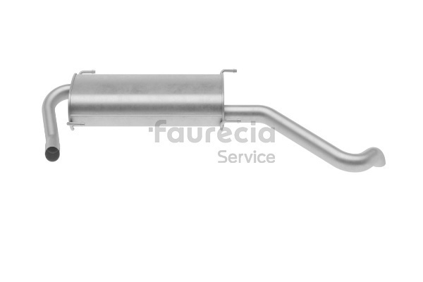 Achterdemper FS15691 Faurecia FIAT Ducato III Flatbed Vrachtwagen / Chassis (250, 290) 2.2 D 100 Multijet 2016 100 Pk