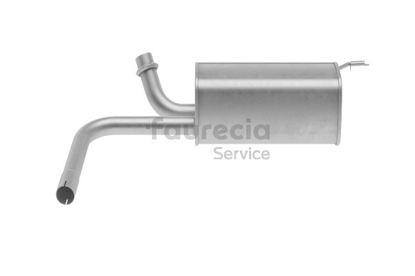 Panela de escape traseira FS15727 Faurecia PEUGEOT Expert II Van 1.6 HDi 16V 2020 90 cv